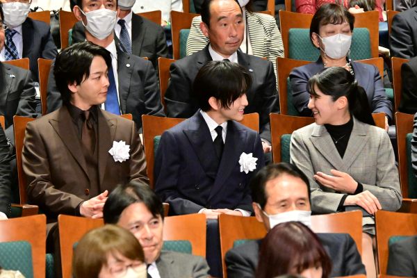 愛子内親王殿下　ご着席